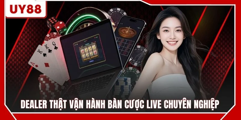 Dealer thật vận hành bàn cược live chuyên nghiệp