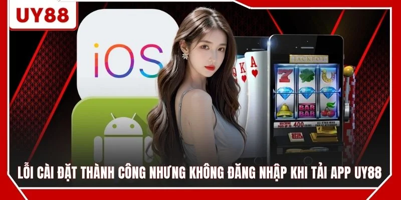Lỗi cài đặt thành công nhưng không đăng nhập được trên app UY88