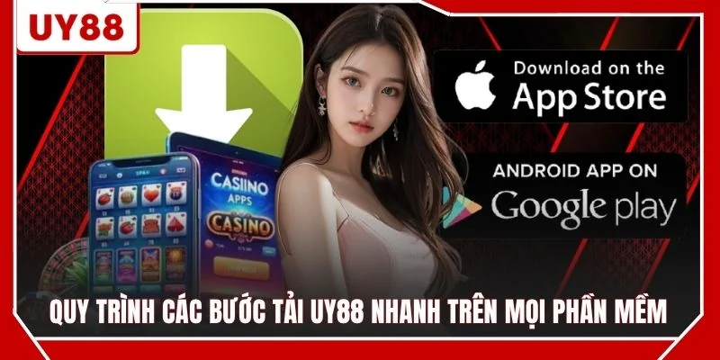Quy trình các bước tải UY88 nhanh trên mọi phần mềm