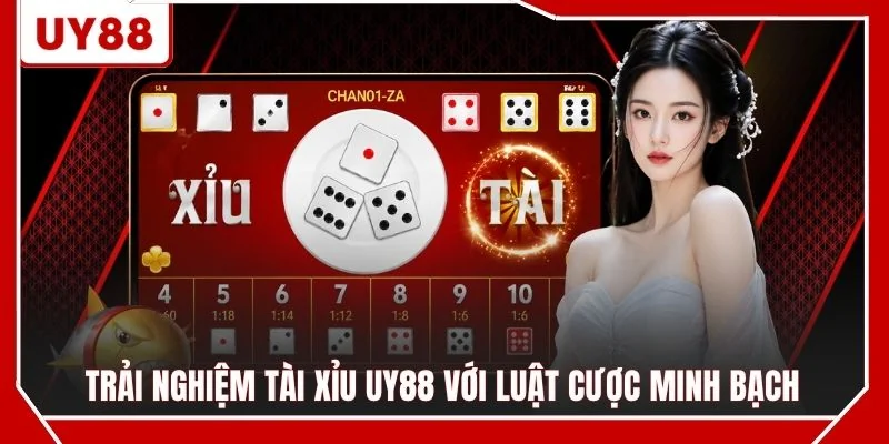 Trải nghiệm Tài Xỉu UY88 với luật cược minh bạch